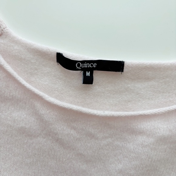 Quince Cashmere Sweater Medium Pink - Picture 5 of 6